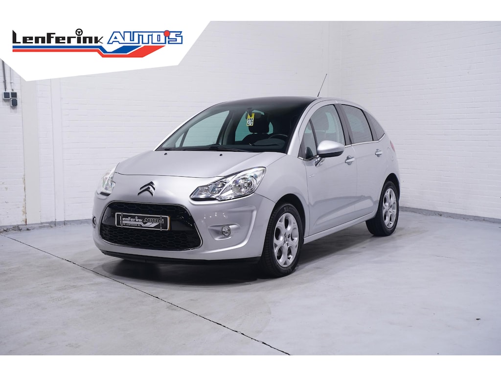 Citroën C3 1.6 VTi Exclusive NAP Cruise Panoramische-voorruit 16"-lmv Mistlampen Private-glas PDC