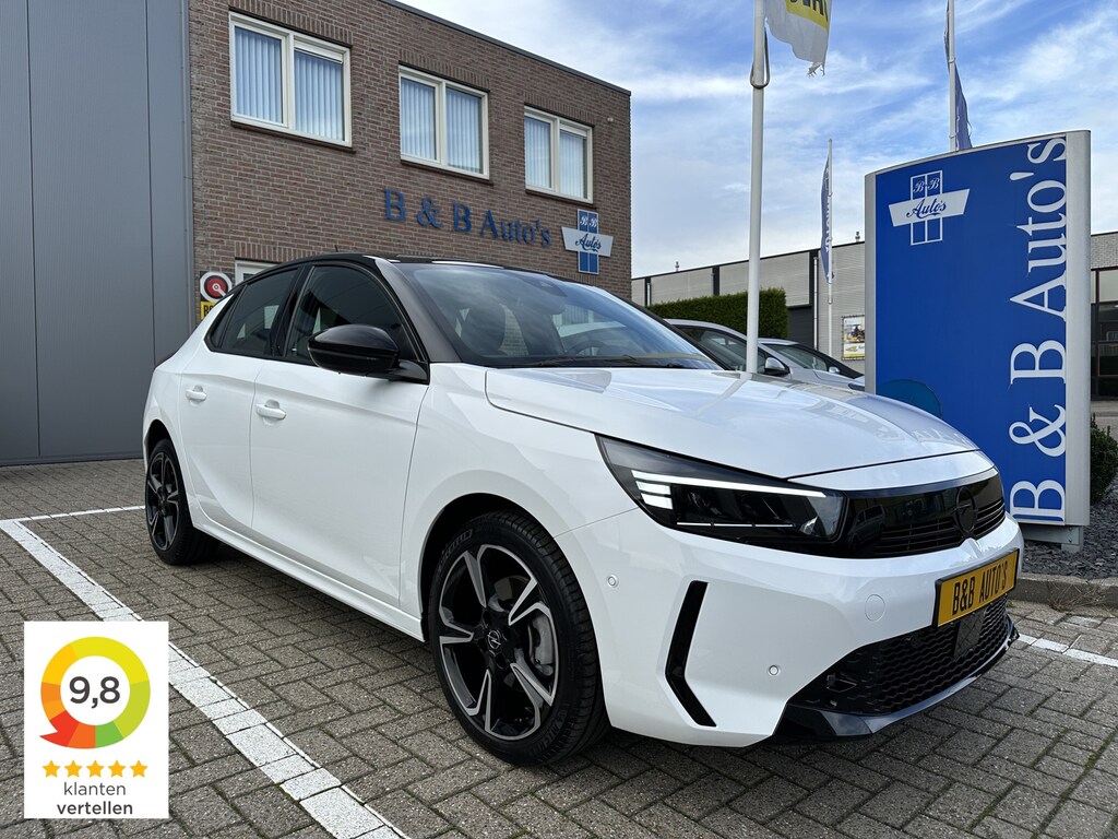 Opel Corsa 1.2 Turbo 100pk Ultimate l PANO-DAK l CAMERA l ECC l LED l NAVI l STOEL/STUUR-VERW. l 13.000km