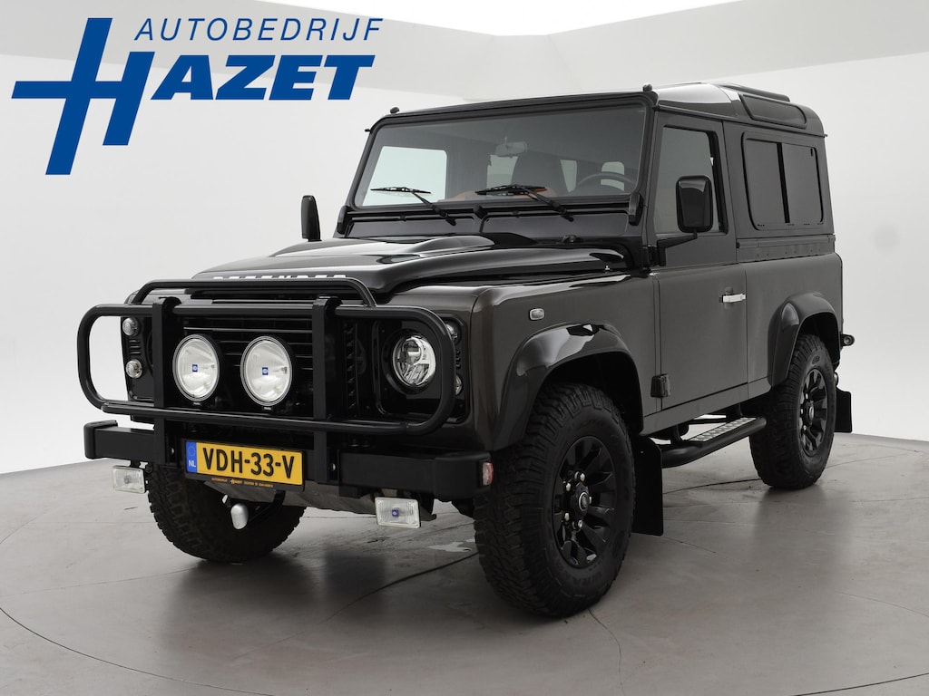 Land Rover Defender 90" 2.2D 150 PK AUTOBIOGRAPHY GRIJS KENTEKEN *31.900 KM* UNIEK - TOPSTAAT - TWO-TONE