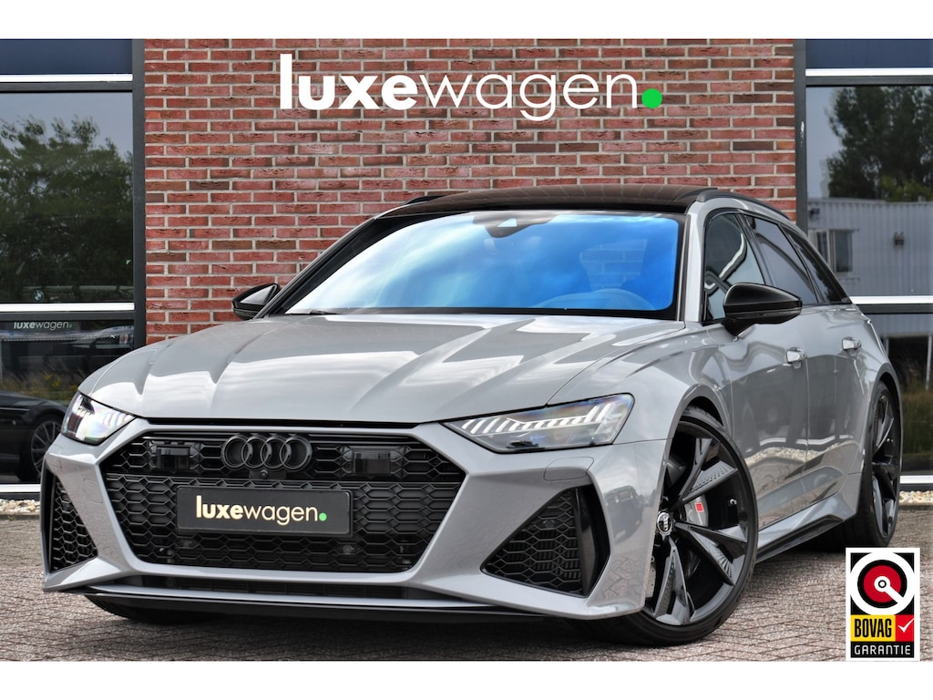 Audi RS6 Avant 4.0 TFSI quattro Nardo Ceramic Pano Trekh Sportuitl HUD ACC Dynamic+ 4WS