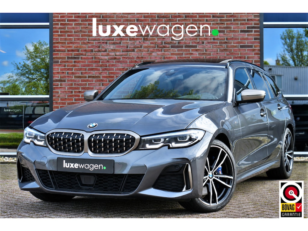 BMW 3-Serie Touring M340d xDrive Pano ACC HiFi El-zetels Adp-onderstel 19inch