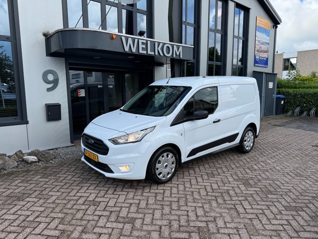 Ford Transit Connect 1.5 TDCi Airco, verwarmde voorruit, 3-pers, navi, camera, Schuifdeur,