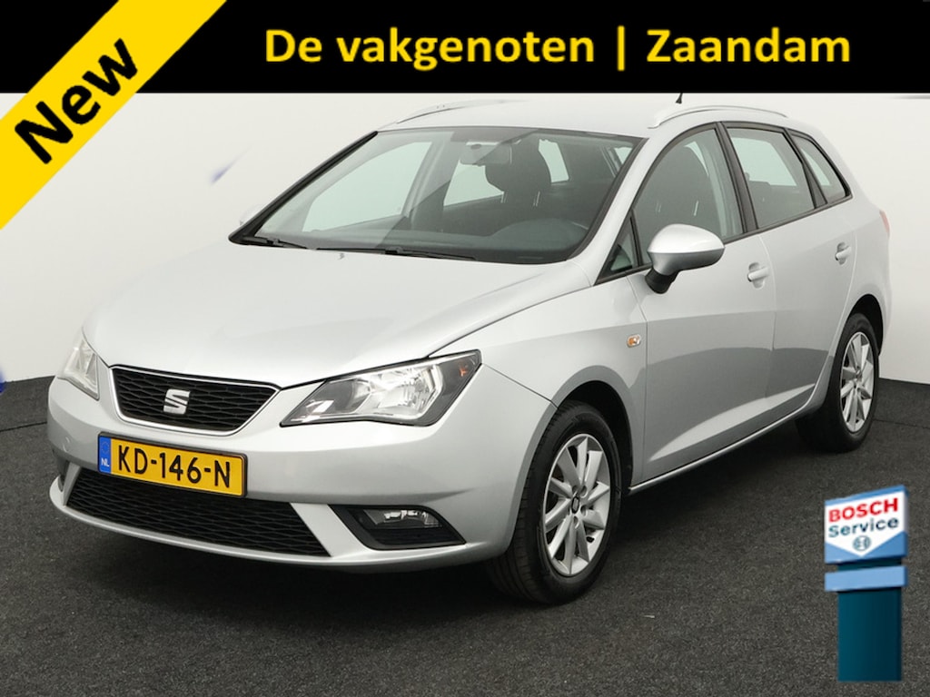 SEAT Ibiza ST 1.2 TSI FR Cruise control, Sportonderstel, Sportstoelen, stuur multifunctioneel, Buitenspiegels elektrisch verstel- en verwarmbaar. Start/stop systeem, Lichtmetalen velgen 16, Boordcomputer, Anti doorSlip Regeling, Bandenspanningscontrolesysteem.