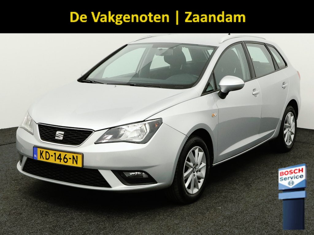 SEAT Ibiza ST 1.2 TSI FR Cruise control, Sportonderstel, Sportstoelen, stuur multifunctioneel, Buitenspiegels elektrisch verstel- en verwarmbaar. Start/stop systeem, Lichtmetalen velgen 16, Boordcomputer, Anti doorSlip Regeling, Bandenspanningscontrolesysteem.