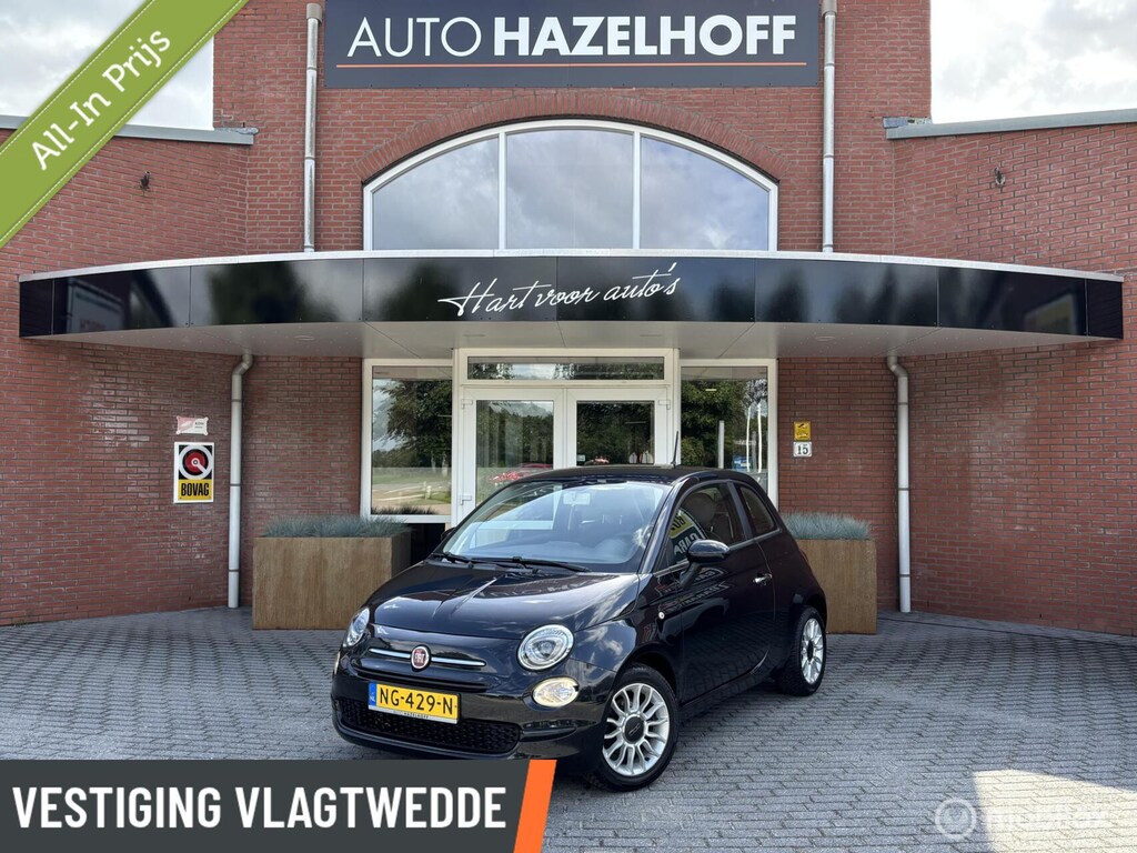 Fiat 500 0.9 TwinAir Turbo Popstar | Trekhaak! | Cruise Control |56Dkm! |