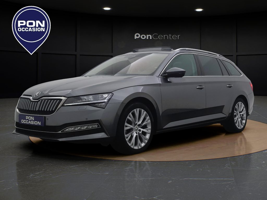 Skoda Superb Combi 1.4 TSI iV Business Edition Plus | Pano dak | Trekhaak | Elek Achterklep | Stoelverwarming | Side Assist |