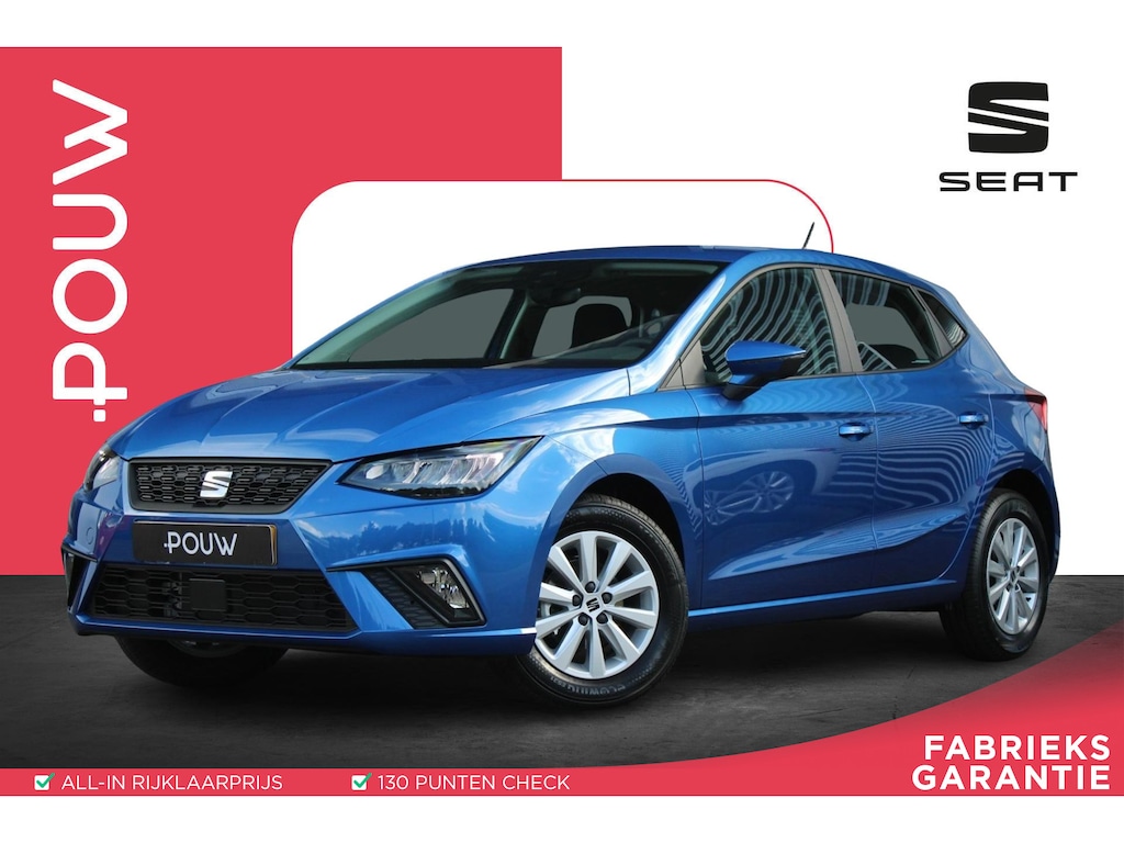 SEAT Ibiza 1.0 EcoTSI 95pk Style Plus | Apple Carplay/Android Auto | Parkeersensor Achter