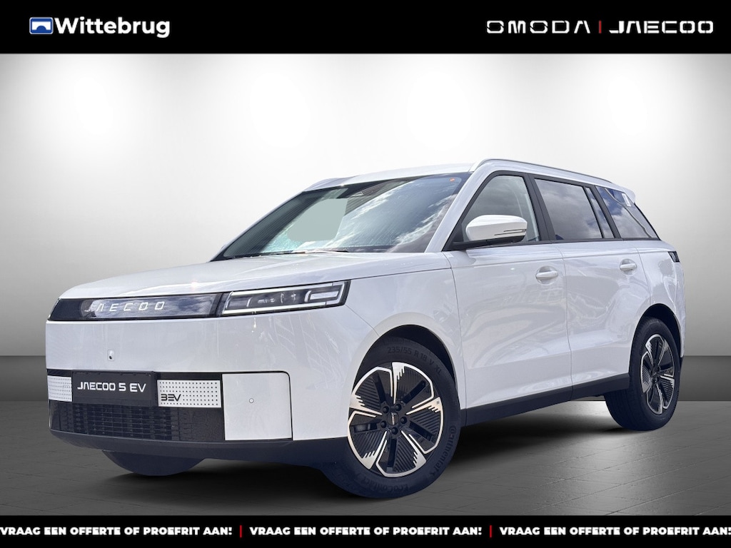 Jaecoo 5 EV Exclusive 61 kWh Volledig Elektrisch met 402 km WLTP RANGE, Lederen bekleding en Stoelverwarming Uit voorraad leverbaar!