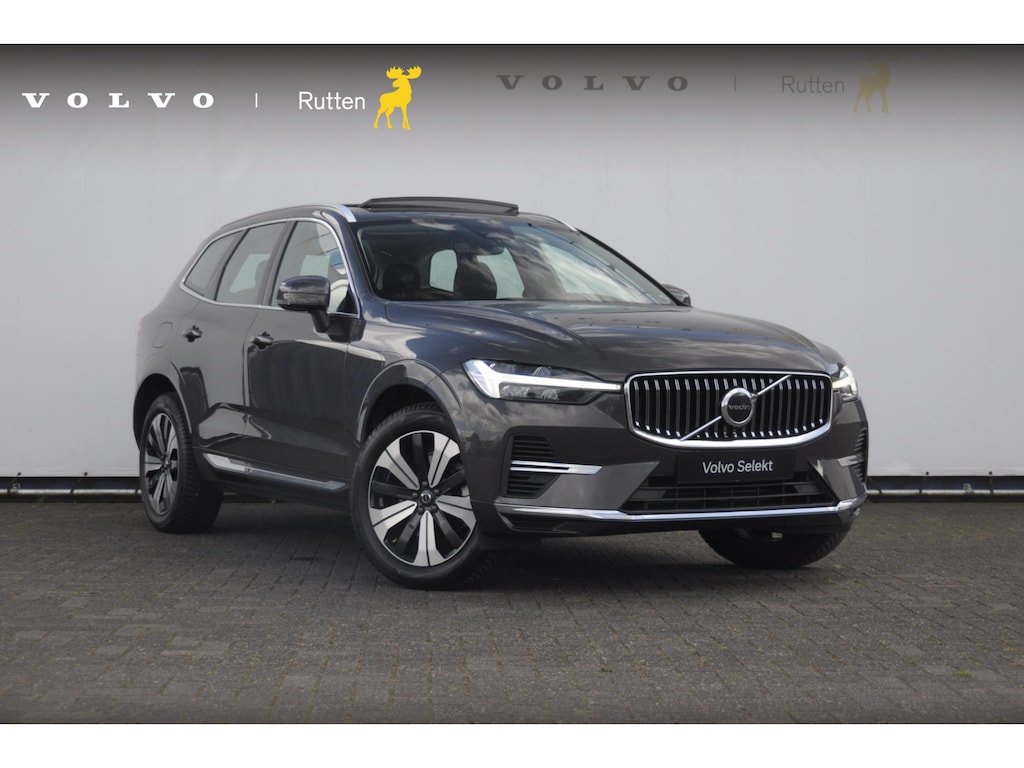 Volvo XC60 T6 350PK Automaat AWD Plus Bright / Panoramadak / Climate control / Parkeersensoren met camera / Elektrische stoelen / elektrische achterklep / Lederen bekleding / Apple carplay / Allseason banden
