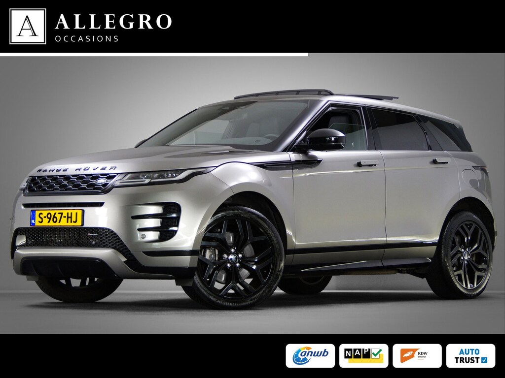 Land Rover Range Rover Evoque 1.5 P300e AWD R-Dynamic HSE (PANO, ADAPTIVE CRUISE, MERIDIAN-AUDIO, DODEHOEKDETECTOR, APPLE CARPLAY)