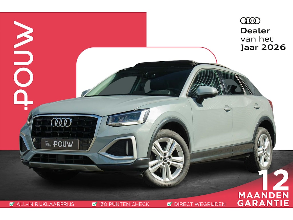 Audi Q2 30 TFSI 110pk Business Edition | Panoramadak | Bang & Olufsen | Carplay | Keyless entry | Ambiance verlichting | Navigatie | Climate Control | Cruise Control | Volledig leer