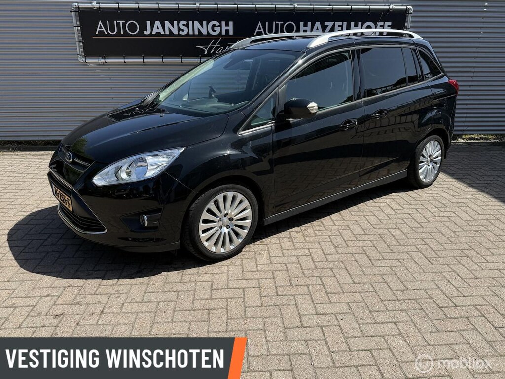 Ford Grand C-Max 1.0 Edition Plus | Clima | Cruise | LM Velgen | Voorruitverwarming | Trekhaak | Privacy Gl