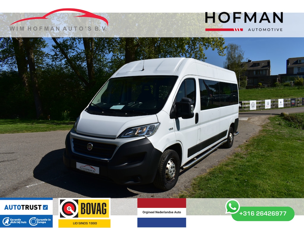 Fiat Ducato FIAT Benzine-CNG L3h2 Rolstoel 9 Pers schuifdeur rechts Camper BPM Vri
