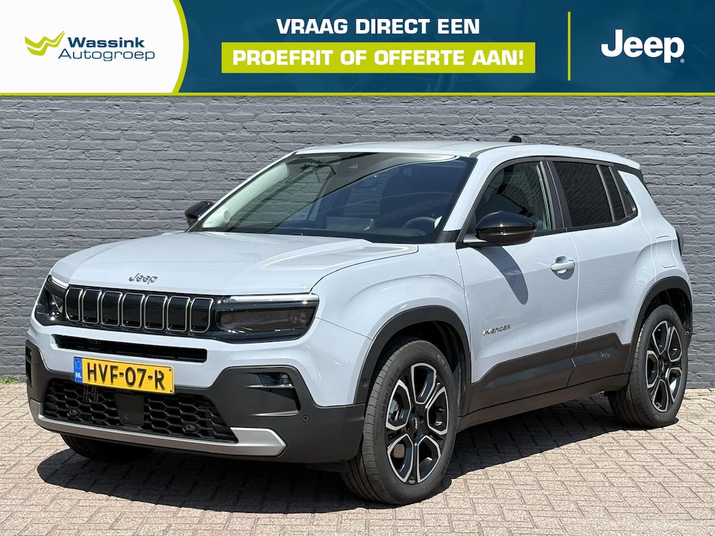 Jeep Avenger 1.2 e-Hybrid Altitude | Automaat | 1e Eigenaar | Adaptieve Cruise Control | Lane Assist | Apple Carplay | Parkeersensoren Voor & Achter | Parkeercamera | JBL Audio
