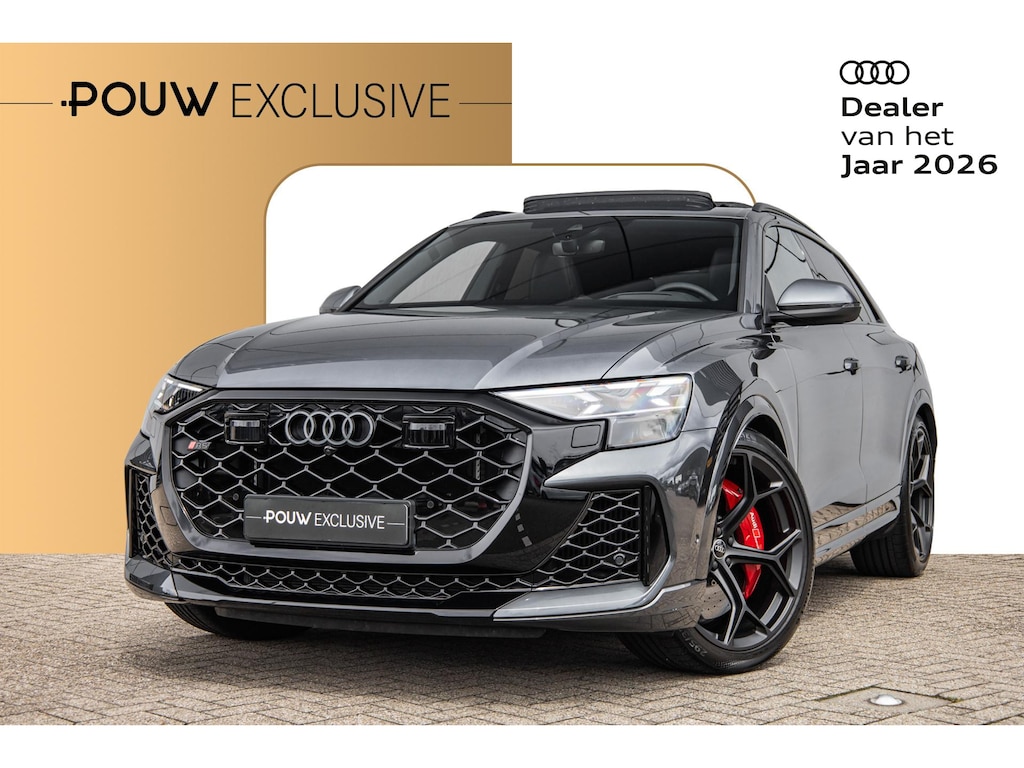 Audi RS Q8 4.0 TFSI 640pk quattro Performance | Keramisch | Head-up | Trekhaak | Panoramadak | Massage | 23" LMV | 360 Camera
