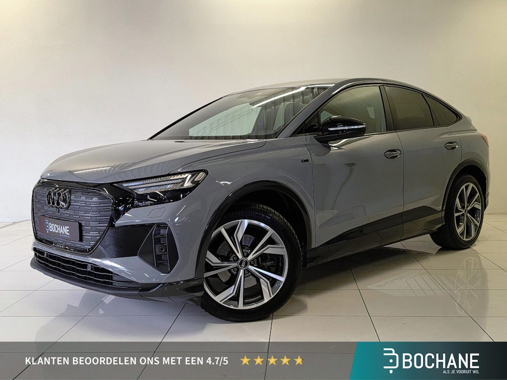 Audi Q4 Sportback e-tron 35 S edition 55 kWh | SoH 91% | Elektrische Achterklep | Carplay | Stoelverwarming |
