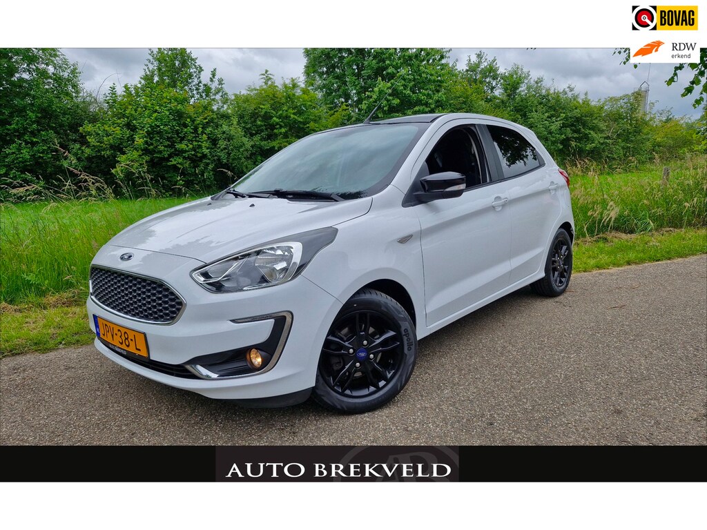 Ford Ka KA+ 1.2 Trend Ultimate Black 85PK | Rijklaar | Airco | Cruise | Stoel verw. | PDC | LMV