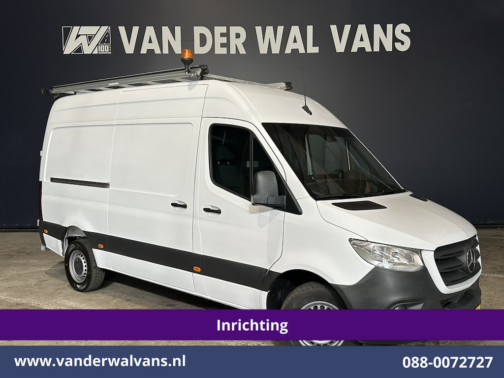 Mercedes-Benz Sprinter 316 CDI 164pk 2800kg Trekhaak L2H2 Inrichting Euro6 Airco | Omvormer | Imperiaal | Camera Apple Carplay, Cruisecontrol, Android Auto, Parkeersensoren