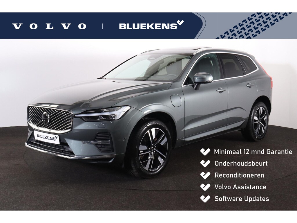 Volvo XC60 T6 Recharge AWD Plus Bright - Panorama/schuifdak - IntelliSafe Assist & Surround - 360º Camera - Harman/Kardon audio - Adaptieve LED koplampen - Verwarmde voorstoelen, stuur & achterbank - Parkeersensoren voor & achter - Elektr. bedienb. voorstoelen met geheugen - Head up display - Draadloze tel. lader - Extra getint glas - 19' LMV