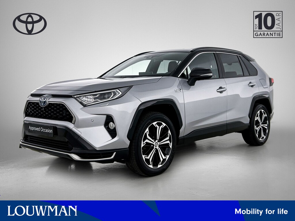 Toyota RAV4 2.5 Plug-in Hybrid AWD Bi-Tone Plus | BTW voertuig | JBL | Head-Up Display | Stoel+stuurverwarming | Stoel ventilatie | Trekhaak afneembaar | 1500KG trekgewicht | 360 Camera | Elektrische achterklep | Parkeersensoren voor+achte