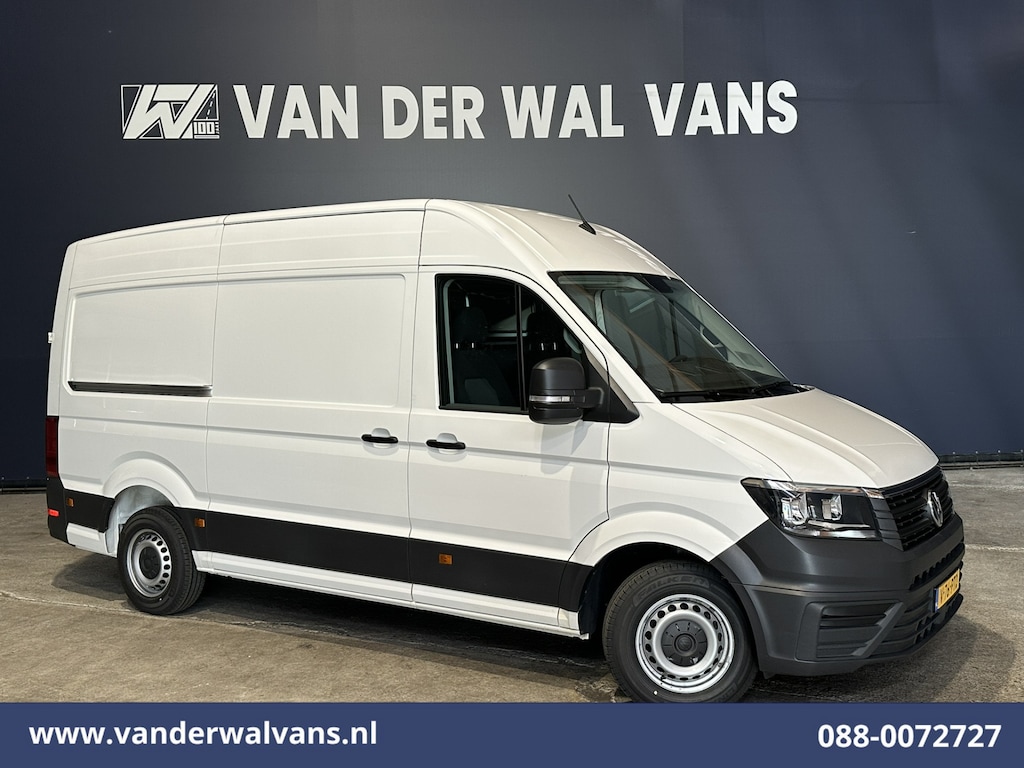 Volkswagen Crafter 2.0 TDI 141pk L3H3 L2H2 Euro6 Airco | Camera | Apple Carplay | Cruisecontrol | Chauffeursstoel Android Auto, Massagestoel, 2800kg trekvermogen