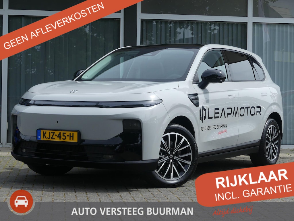 Leapmotor B10 Design ProMax 67.1 kWh 218PK Automaat Navigatie, Camera 360, Lichtmetalen velgen, Elektrische Achterklep, Kunstlederen bekleding, Stoel Verwarming & Ventilatie