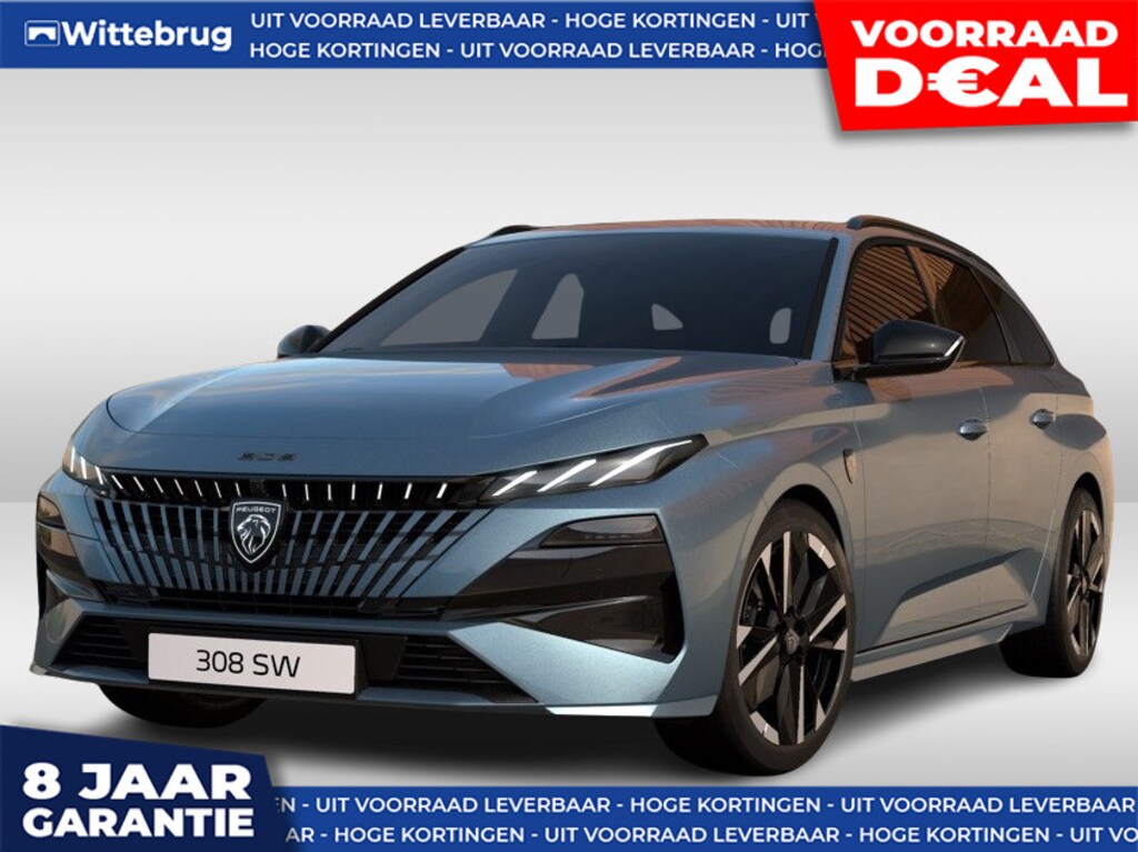 Peugeot 308 SW 1.2 Hybrid 145 e-DCS6 GT DIRECT RIJDEN - RIJKLAAR - VISION PACK - 8 JAAR GARANTIE