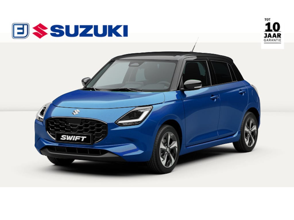 Suzuki Swift 1.2 Smart Hybrid Style CVT Automaat | Uit voorraad leverbaar | 1068 | €2.200,- voordeel | Adapt. Cruise | Camera | Stoelverwarming | 16'' | Dodehoek | Carplay/Android Auto | Inklapbare spiegels | Climate | Sm