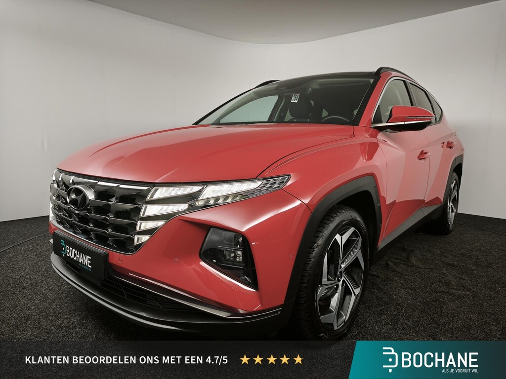 Hyundai Tucson 1.6 T-GDI HEV Premium Sky | Panoramadak | Trekhaak | Lederen bekleding | Navigatie |