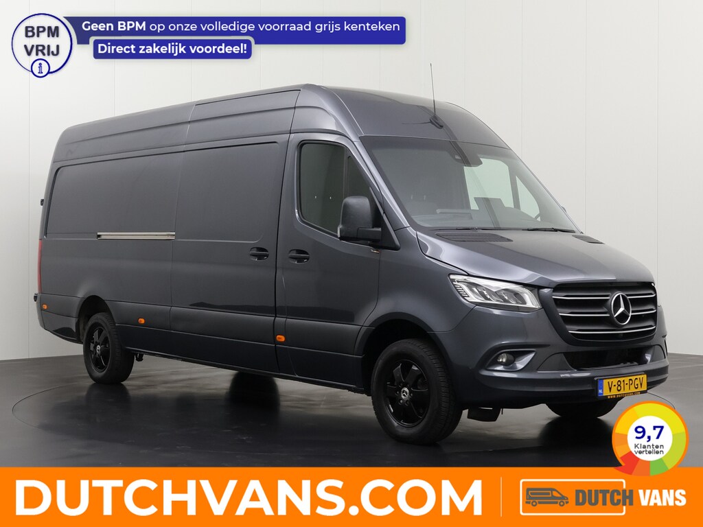 Mercedes-Benz Sprinter 319CDI 3.0V6 7G-tronic Automaat L3H2 Maxi Exclusive | 2xSchuifdeur | Leder | Navigatie | Camera | Airco | 2800Kg Trekhaak