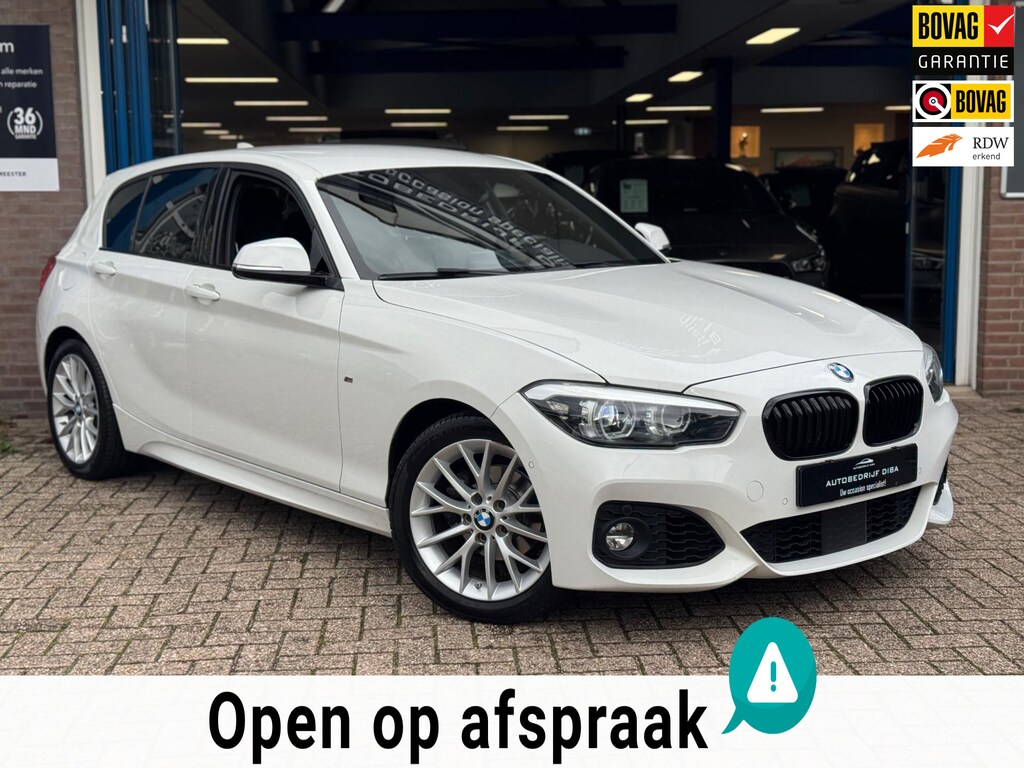 BMW 1-Serie 118i M-Pakket 2019 WIT AUT NAVI CAMERA ACC NAP!