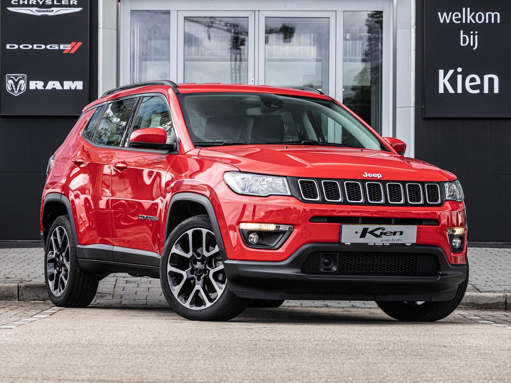 Jeep Compass 1.3T Sport | Automaat | Trekhaak | Half Leder | 19" | Navi