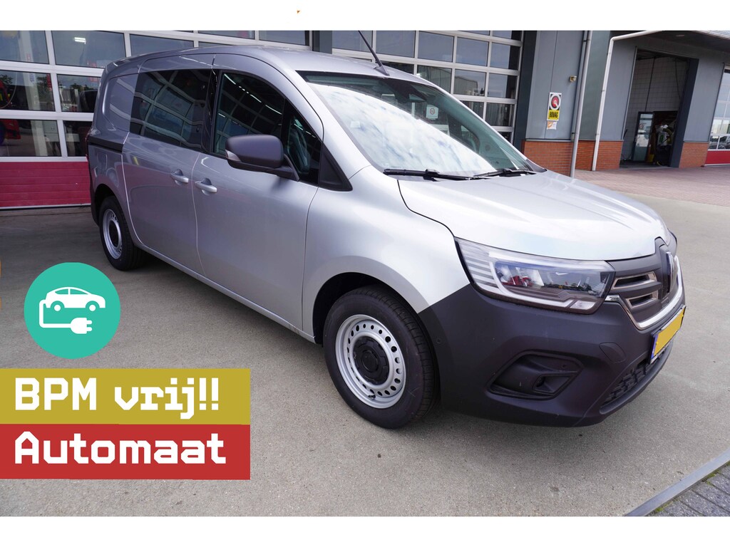 Renault Kangoo E-Tech Advance L2 44 kWh Automaat Opklapbare Dubbelcabine nr.V095 | 120PK | Climate | Navi | Cruise | Schuifdeur L + R