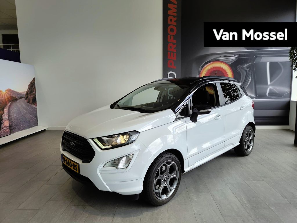 Ford EcoSport ST-Line | 125 PK | AUTOMAAT | TREKHAAK | ALL SEASONBANDEN | WINTER PACK | CRUISE CONTROL | APPLE CARPLAY/ANROID AUTO | TREKHAAK |