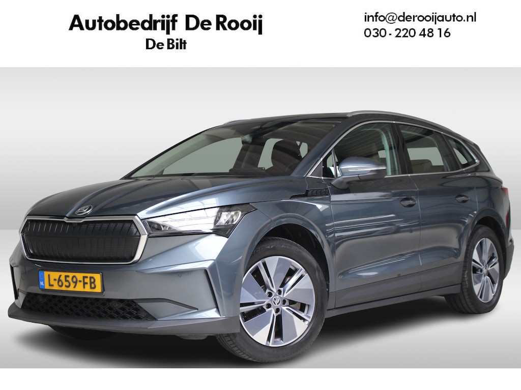 Skoda Enyaq iV 80 Panoramadak | Leder | Crystal Led | Camera | 90 % SoH