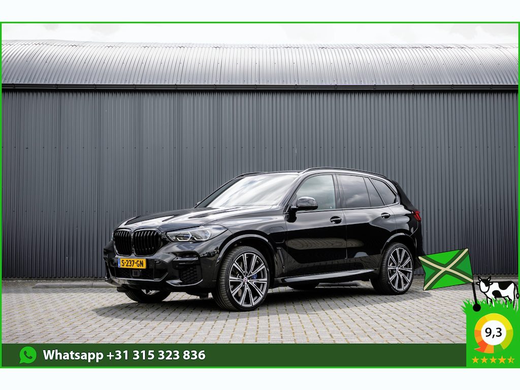 BMW X5 xDrive 45e High Executive | M sport | Panoramadak | 22" LMV | Laserlight | Memory Seats | Harman Kardon | Camera | Carplay | Cognac Leder