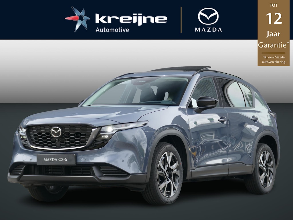 Mazda CX-5 2.5 E-SKYACTIV G 141 M HYBRID Exclusive-Line | VOORRAAD | Apple Carplay/Android Auto | Google Build-In | Bose | 360* Camera | RIJKLAARPRIJS!