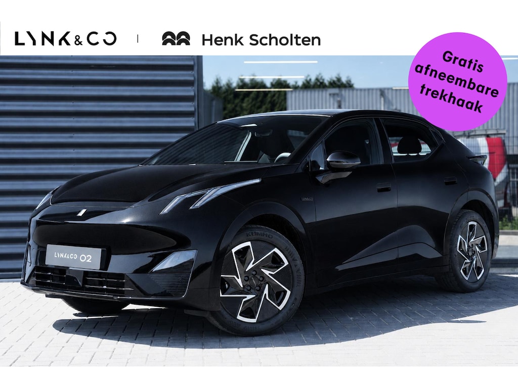 Lynk & Co 02 Core 66kWh 272PK RWD | 1600KG Trekgewicht | Stoelverwarming | Apple CarPlay | Android Auto | Achteruitrijcamera | Panoramadak | Elektrische Achterklep | Keyles Entry | Regensensor |