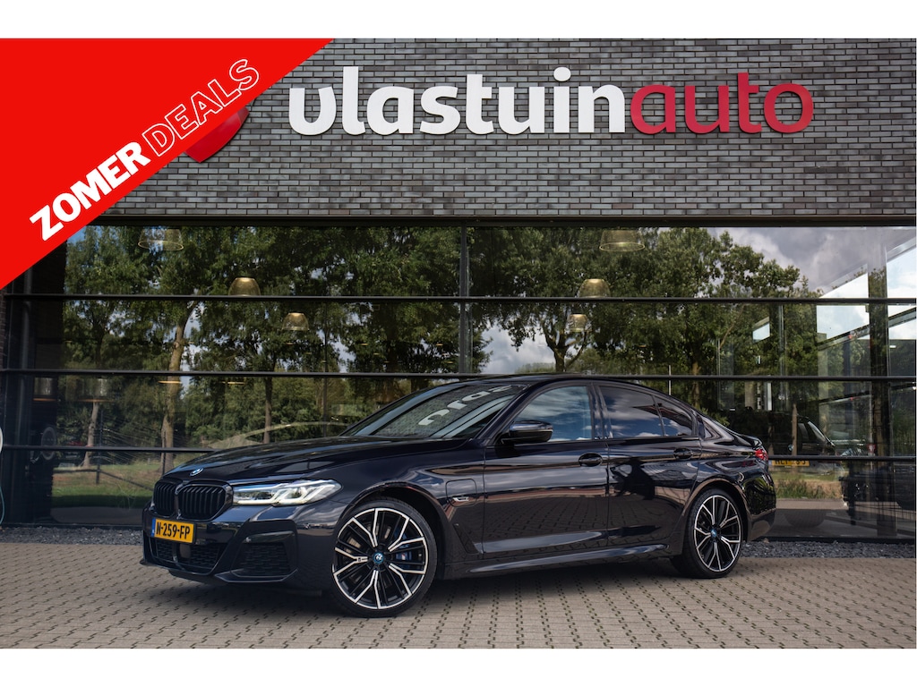 BMW 5-Serie 545e xDrive High Executive M-Sport , Pano, Laser, HUD, Comfortstoelen, Adap. Cruise, VOL!