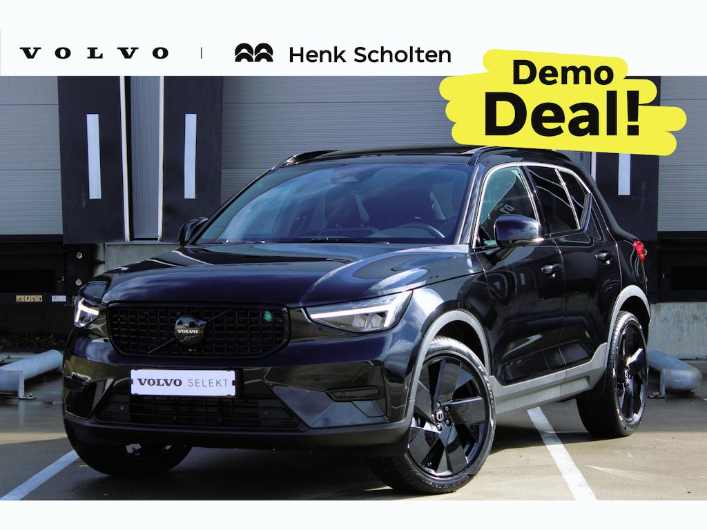 Volvo XC40 B4 Plus Black Edition | Demo deal | Panoramadak | Elektrisch Verstelbare Voorstoelen | Getint Glas Achter | Keyless | Elektrische Achterklep | Premium audio by Harman Kardon | Stoelverwarming | Stuurverwarming | Volvo UX Infotainment | Adaptieve Cruise Control | Pilot Assist | BLIS