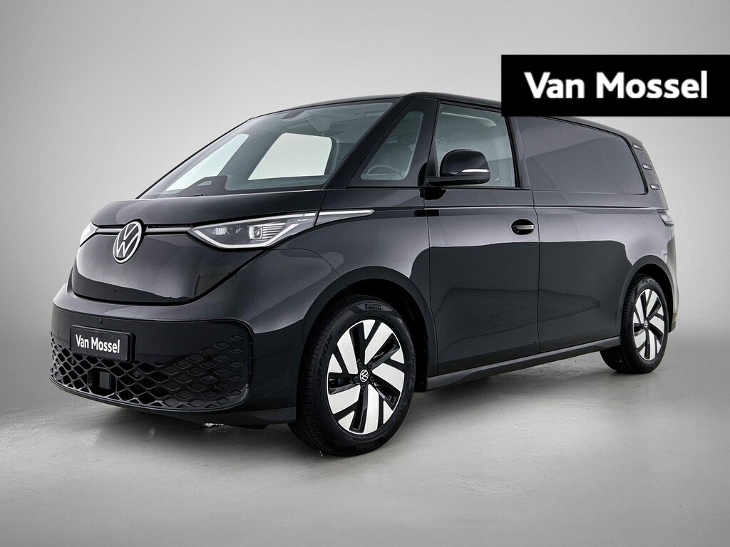 Volkswagen ID. Buzz Cargo Bulli Limited Edition 286PK | Climatric Airco | Trekhaak | Stoelverwarming | Draadloos Apple Carplay/ Android Auto | DAB+ | Achteruitrijcamera inclusief 360 graden | Diefstalalarm | Navigatie | LED Matrix koplampen | Voorruit verwarmbaar |