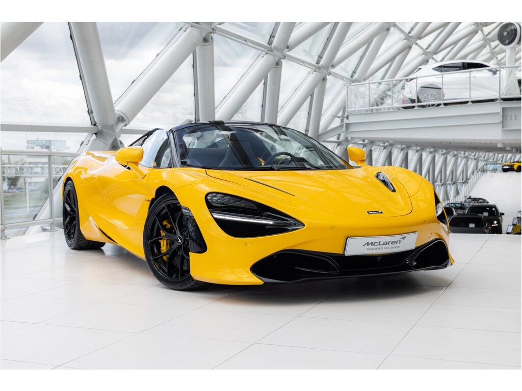 McLaren 720S Spider 4.0 V8 Performance | Volcano Yellow | Heated Seats