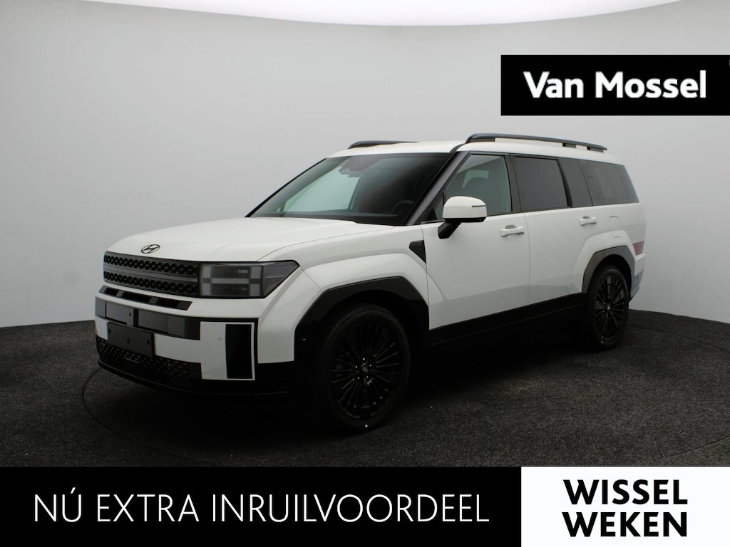 Hyundai Santa Fe 1.6 T-GDI PHEV Black Line 4WD 6p | Lederen Bekleding | Apple Carplay/Android Auto | Voor- en Achter Stoelen Verwarmd | Navigatie Full Map | Lichtmetalen Velgen 20'' | ACTIEPRIJS, VRAAG NAAR DE VOORWAARDEN |