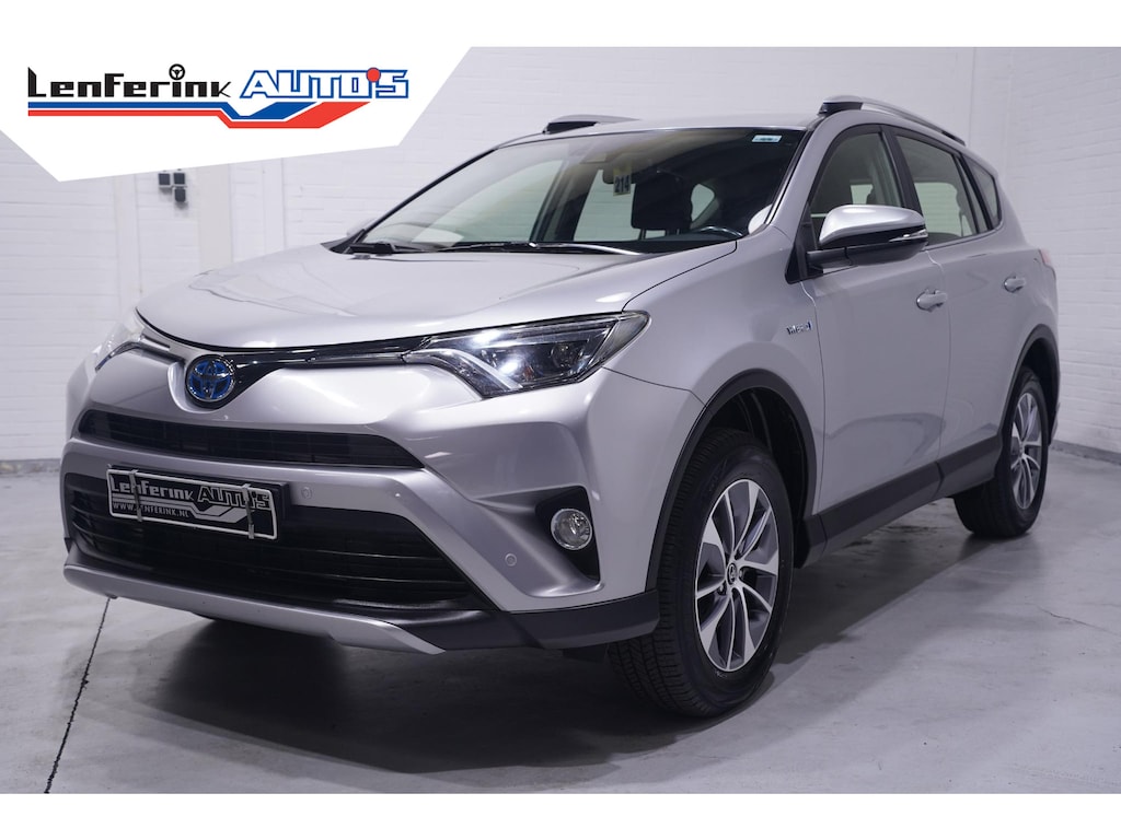Toyota RAV4 2.5 Hybrid AWD Style camera afneembare-trekhaak LMV 17" cruise-controlle key-les entry and start electrische achterklep lane-assist climate-controlle camera led-verlichting PDC v+a