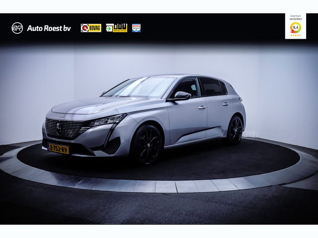 Peugeot 308 1.2T Aut ALLURE FULL LED | STUUR+STOELVERW | 360 CAM | CARPLAY | VOORRUITVERW | ACC | BLINDSPOT | LMV