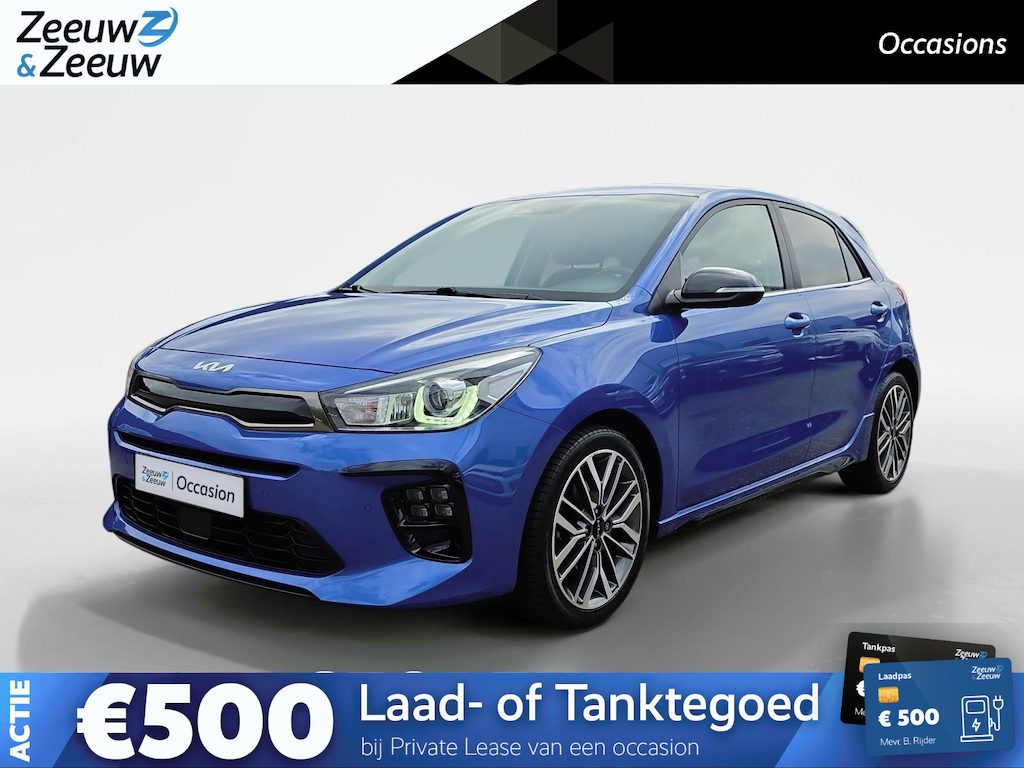 Kia Rio 1.0 T-GDi GT-Line | Keyless entry | Privacy glass | Full map navigatie | Parkeersensoren | Stoel + Stuurverwarming