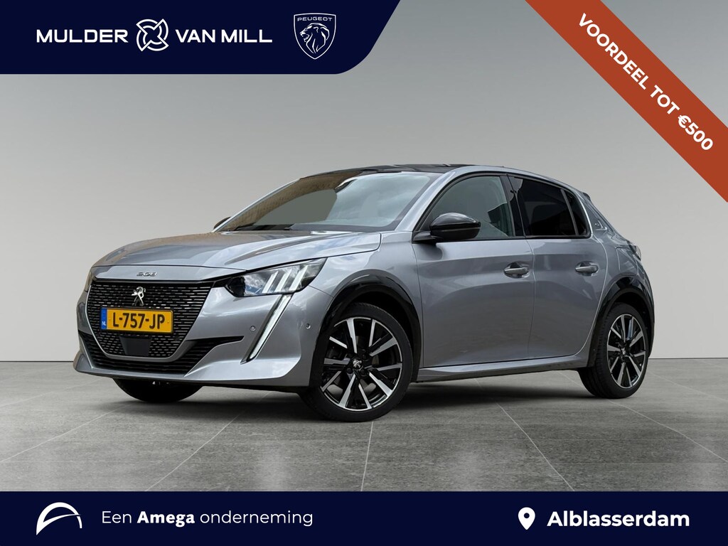 Peugeot 208 GT Pack 1.2 Turbo 100pk | PANODAK | ALCANTARA/LEDER | ADAPTIVE CRUISE | STOELVERW. | DODEHOEKBEW. | NAVI | CAMERA | DAB+
