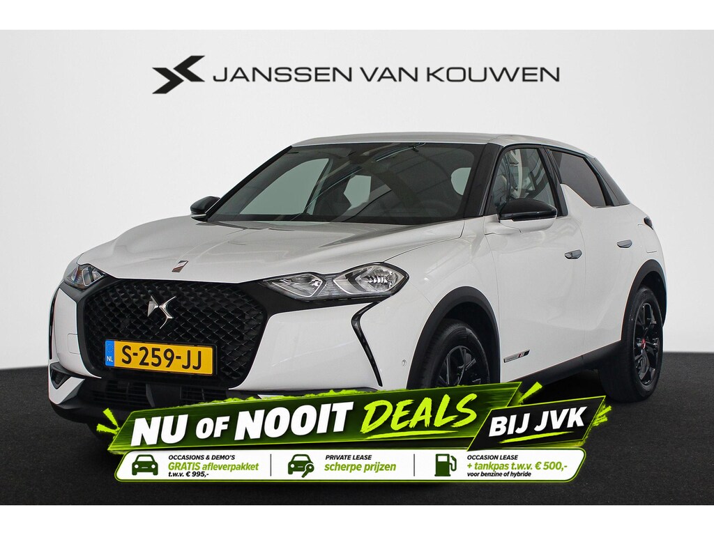 DS 3 Crossback E-Tense Performance Line 50 kWh SOH 99% Stoelverwarming Head-Up