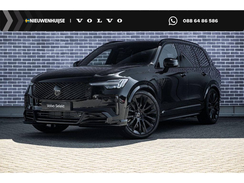 Volvo XC90 T8 Plug-in hybrid AWD Ultra Black Ed. Exec. | Heico Body Kit | Selected Level | Spacers | Black Pack | Gelaagd Glas | Bowers & Wilkins | Massage & Ventilatie Stoelen | Panoramadak |