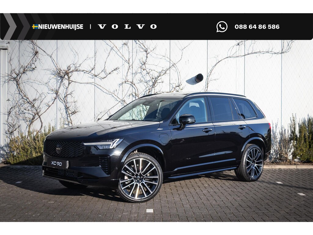 Volvo XC90 T8 Plug-in hybrid AWD Ultra Black Ed. Exec. | Massagefunctie voorstoelen | Bowers & Wilkins | 22" | Luchtvering | Gelaagd Glas | Panoramadak | 360 camera | Matrix led | Trekhaak